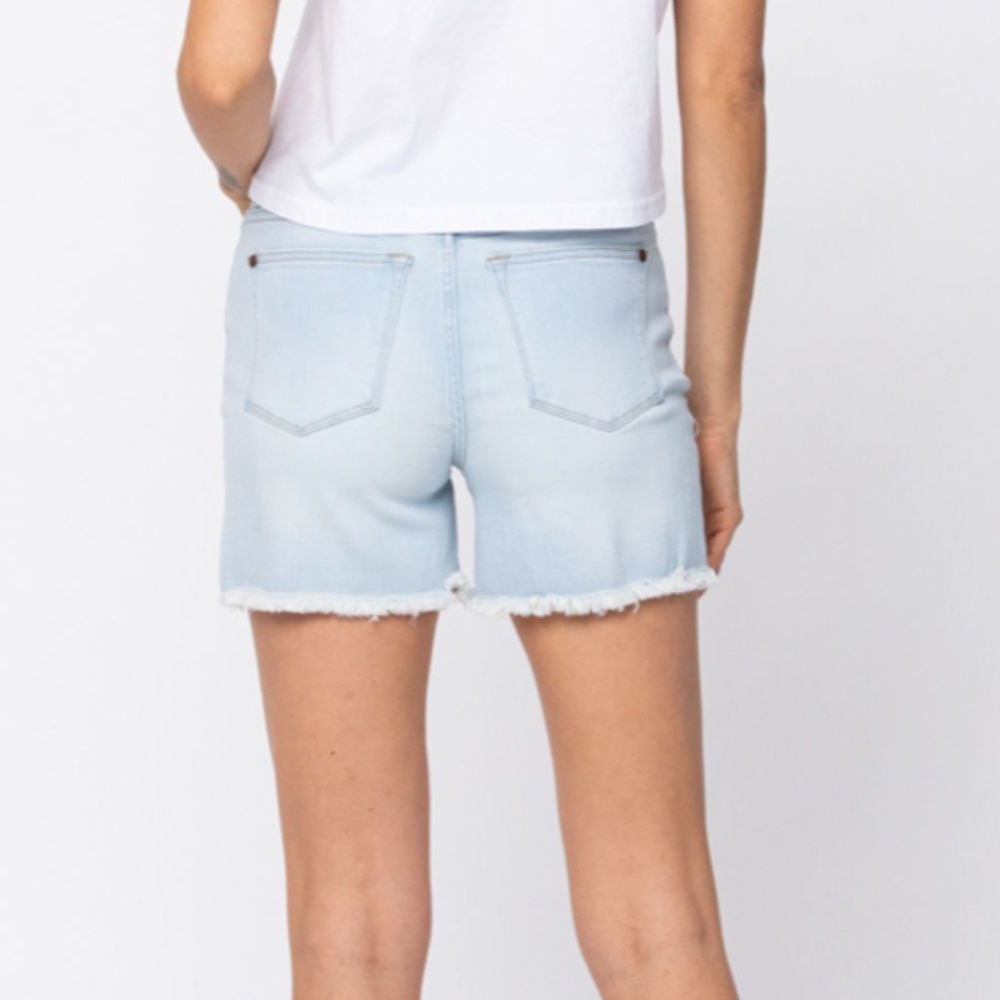 **NEW** Judy Blue High Waist Plus Size Shorts - Picture 4 of 6